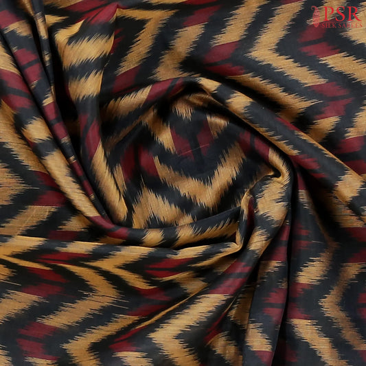 Black Patola Silk Cotton Saree