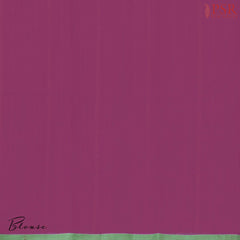 Dark Purple Kalakshetra Kovai Cotton Saree