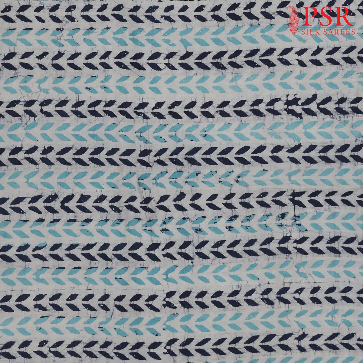 Blue & Turquoise Batik Print Running Material