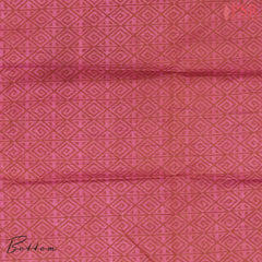 Dark Lavender Soft Patola Silk Cotton Dress Material