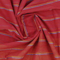 Red Mangalagiri Cotton Saree