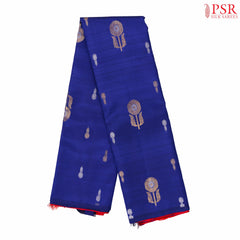 Navy Blue Kanchipuram Silk Saree