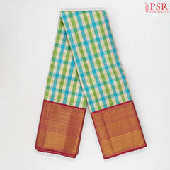 Multicolor Kanchipuram Silk Saree