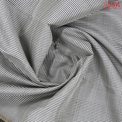Black & White Kanchipuram Silk Saree