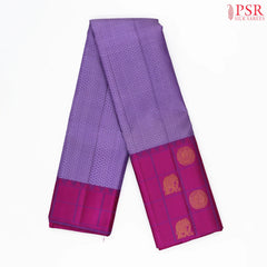 Amethyst Lavender Kanchipuram Silk Saree