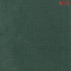 Bottle Green Linen Running Material