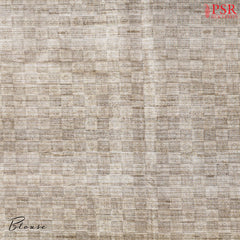 Dark Burgundy Semi Tussar Saree