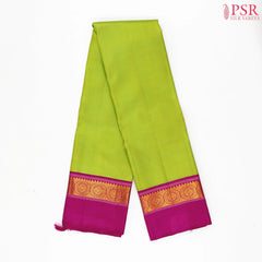 Chartreuse Green Kanchipuram Silk Saree