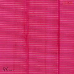 Cerise Pink Kanchipuram Silk Saree