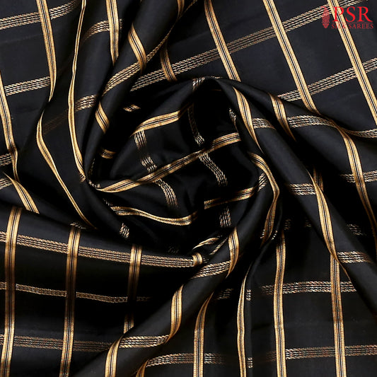 Black Soft Silk Saree