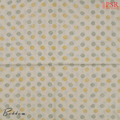 Beige Yellow Pure Cotton Dress Material