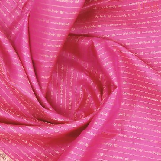 Mulberry Pink Fancy Kanchipuram Silk Saree