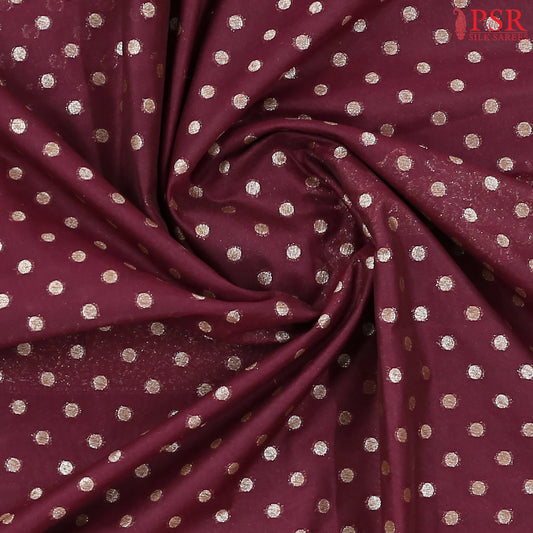 Mahogany Brown Georgette Saree