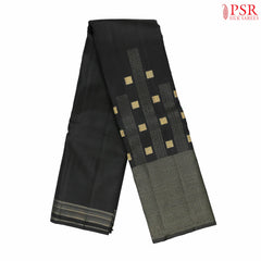 Black Kanchipuram Silk Saree