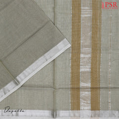 Ginger Tan Mangalagiri Silk Cotton Dress Material