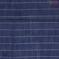Blizzard Blue Semi Tussar Saree