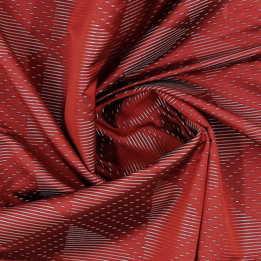 Brick Red Soft Art Silk Saree