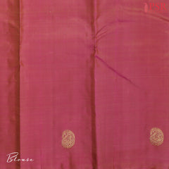 Malibu Beige Kanchipuram Silk Saree