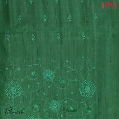 Dark Green Kosa Saree
