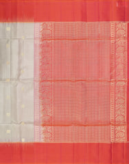 Taupe Grey Soft Silk Saree