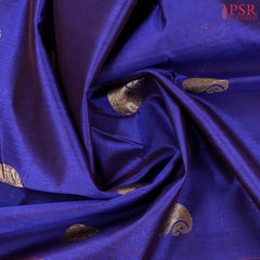 Royal Blue Cotton Silk Saree