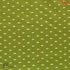 Pear Green Pochampally Silk Saree