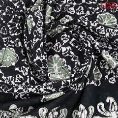 Black Silk Cotton Saree