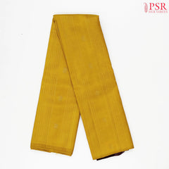 Mustard Yellow Kanchipuram Silk Saree