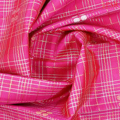 Raspberry Pink Kanchipuram Silk Saree