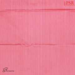 Pink Printed Art Silk Saree