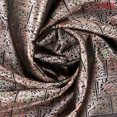 Black Kanchipuram Silk Saree