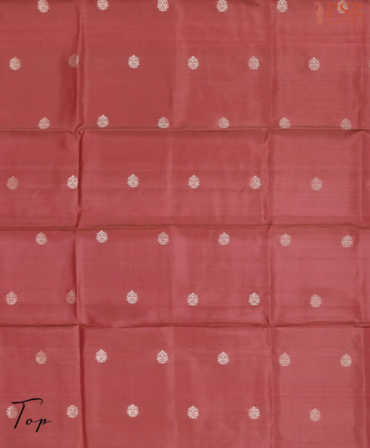 Maroon Silk Dress Material