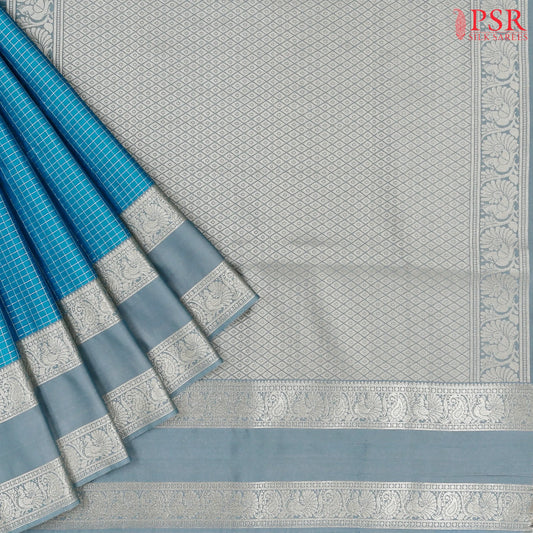 Bondi Blue Soft Art Silk Saree