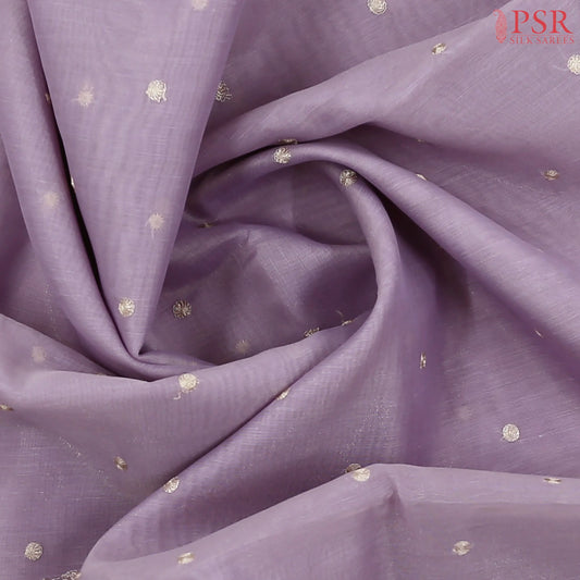Lavender Tissue Embroidery Saree