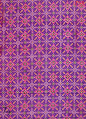 Violet Soft Patola Silk Cotton Dress Material