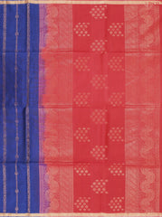 Cobalt Blue Silk Cotton Saree