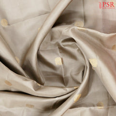 Taupe Grey Soft Silk Saree
