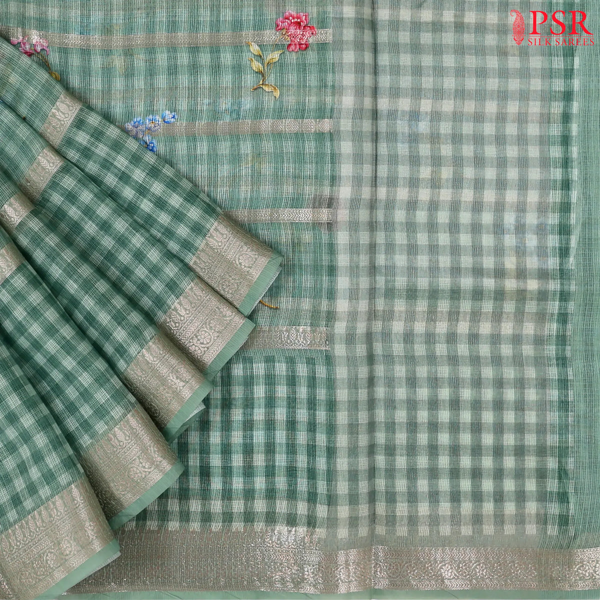 Haymes Green Kota Saree