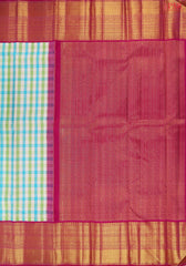 Multicolor Kanchipuram Silk Saree