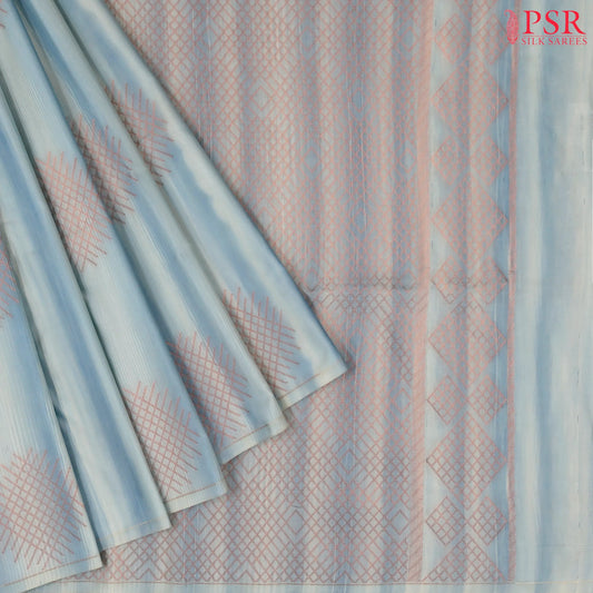 Blue Soft Art Silk Saree