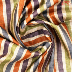 Royal Beige Kadhi Tussar Silk Saree