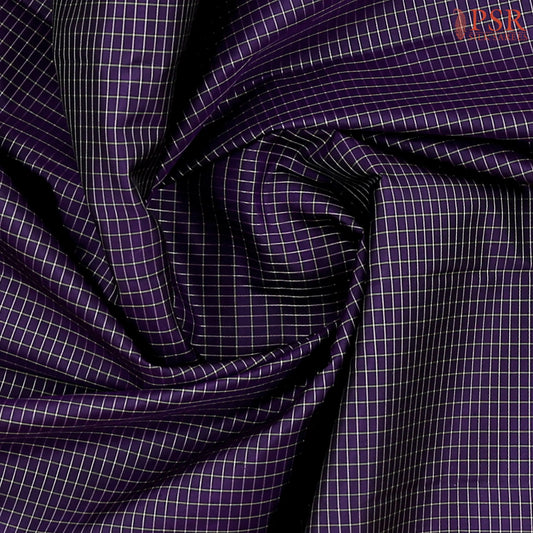 Aubergine Purple Fancy Kanchipuram Silk Saree