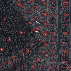 Black Bengal Cotton Saree