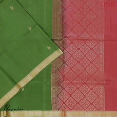 Maroon Silk Dress Material