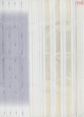 Cool Grey Kanchipuram Silk Saree