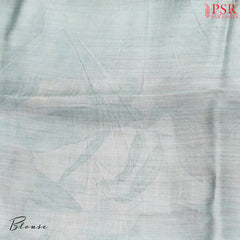 Organza Saree - Pastel Pink