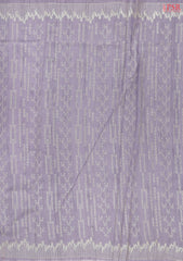 Lavender Semi Tussar Embroidery Saree