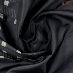 Black Kanchipuram Silk Saree
