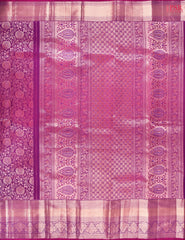 Boysenberry Purple Kanchipuram Silk Saree