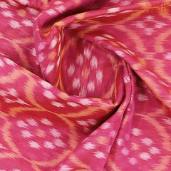 Rani Pink Patola Silk Cotton Saree